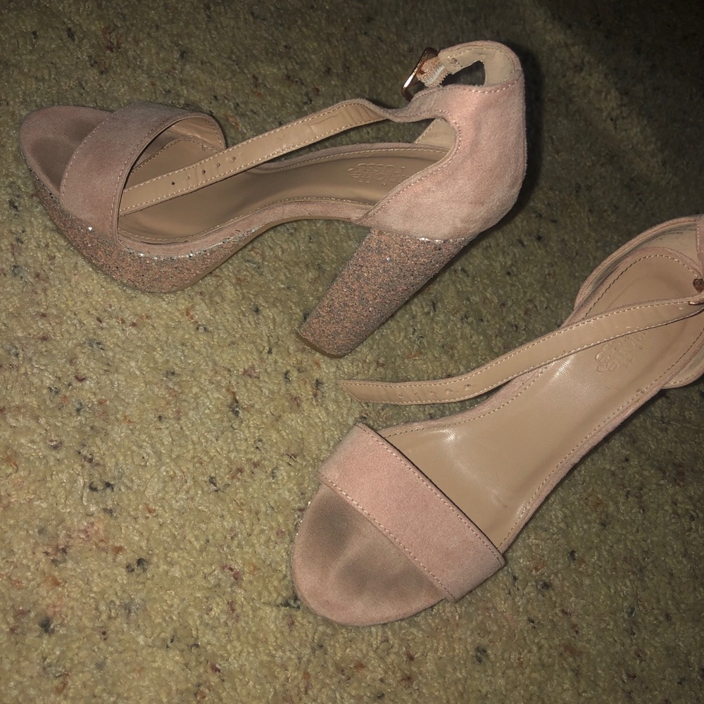 sparkly heels